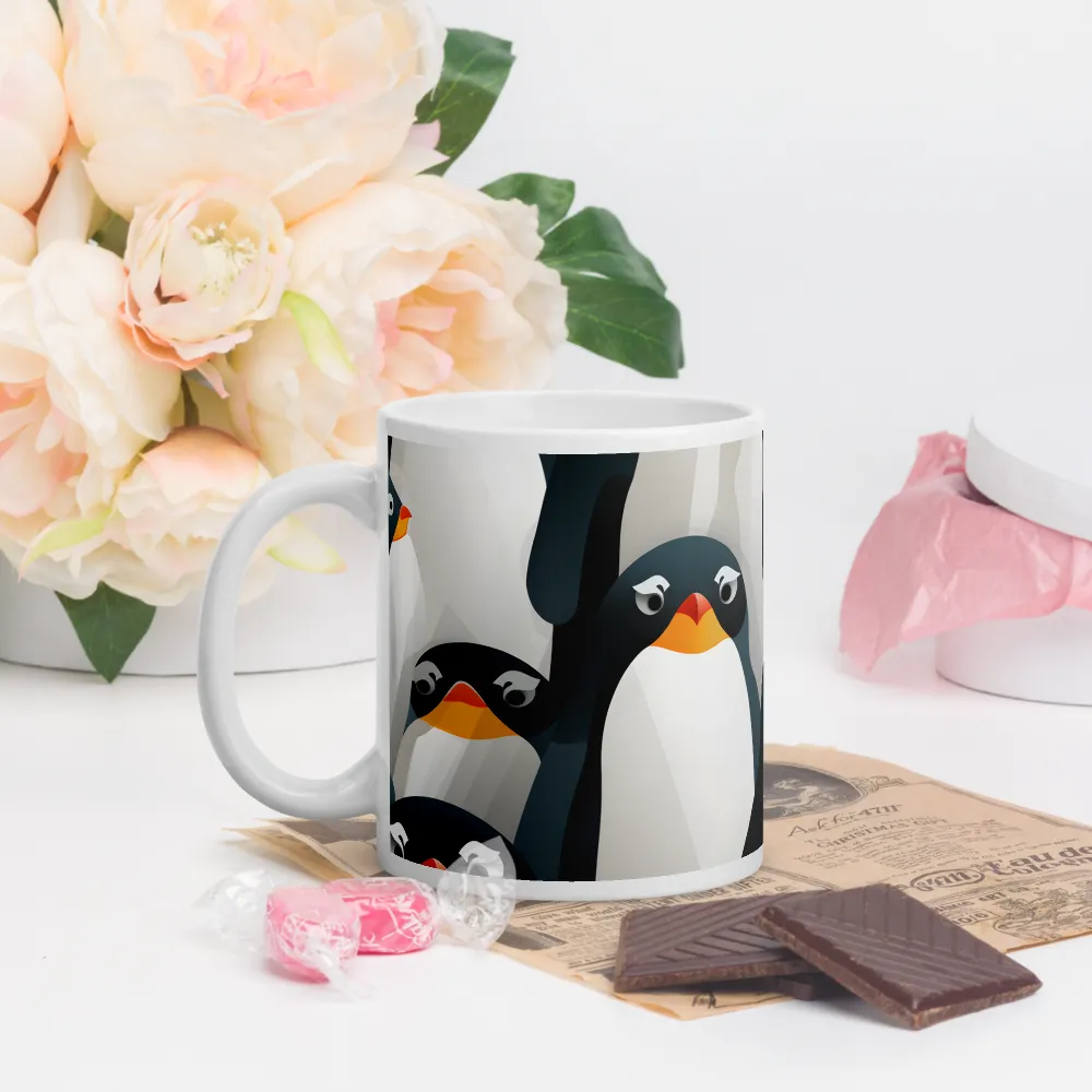 Penguin Parade | Mugs | Multiple Sizes & Colors