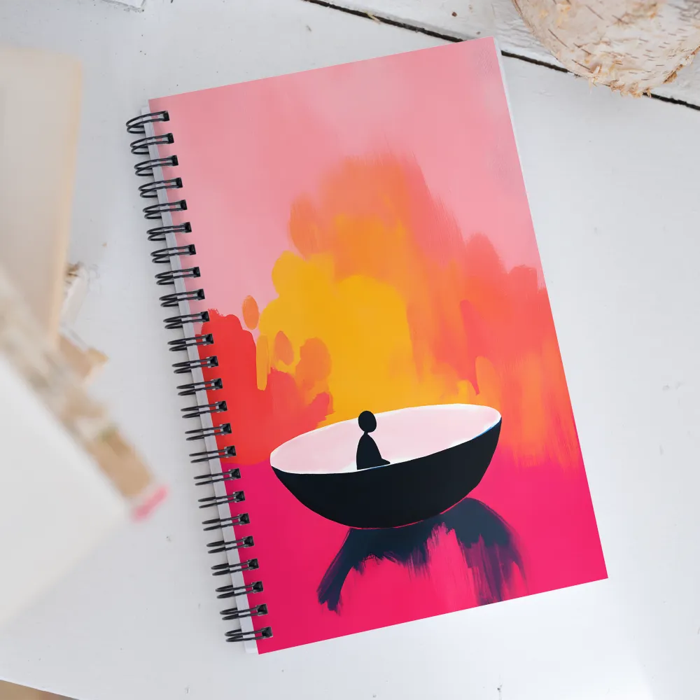 Reflections of Solitude | Spiral Notebook