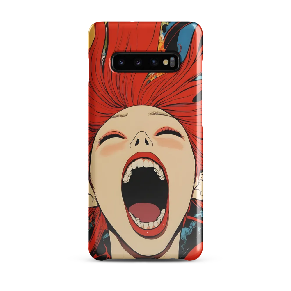 Eruption of Emotion | Phone Case |  S10 Plus | Snap Case | Glossy