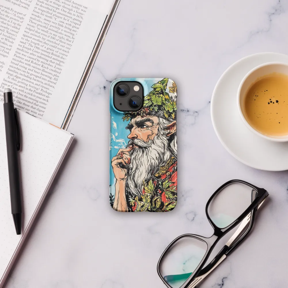 Wisdom of the Nature Spirit | Phone Case |  13 Mini | Snap Case | Matte