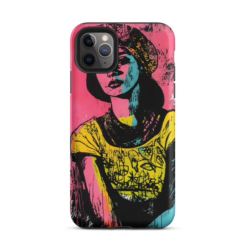 Urban Elegance: A Graffiti Portrait