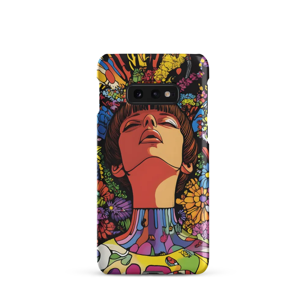 Vibrant Ecstasy: A Psychedelic Portrait