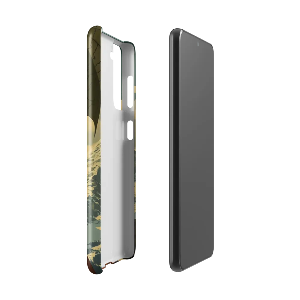 Mystic Harmony: The Dragon Keeper | Phone Case |  S21 | Snap Case | Glossy