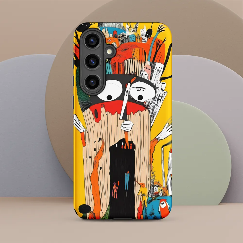 The Whimsical Tree of Imagination | Phone Case |  S24 Plus | Tough Case | Matte