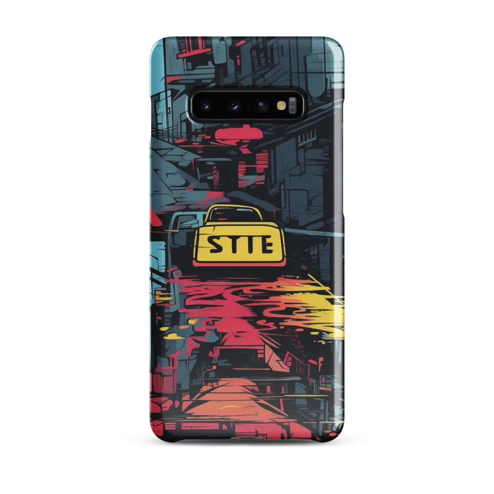 Citybeat: A Neon Dreamscape | Phone Case |  S10 Plus | Snap Case | Glossy