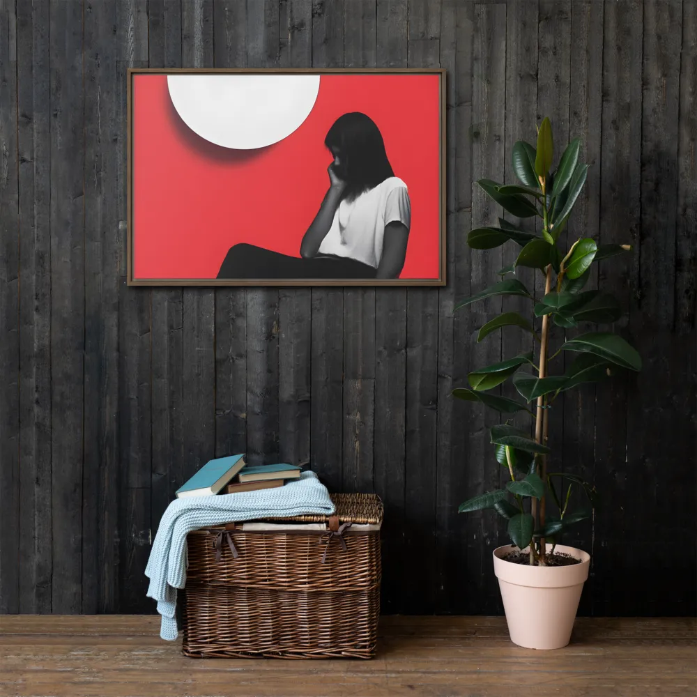 Contemplation in Red