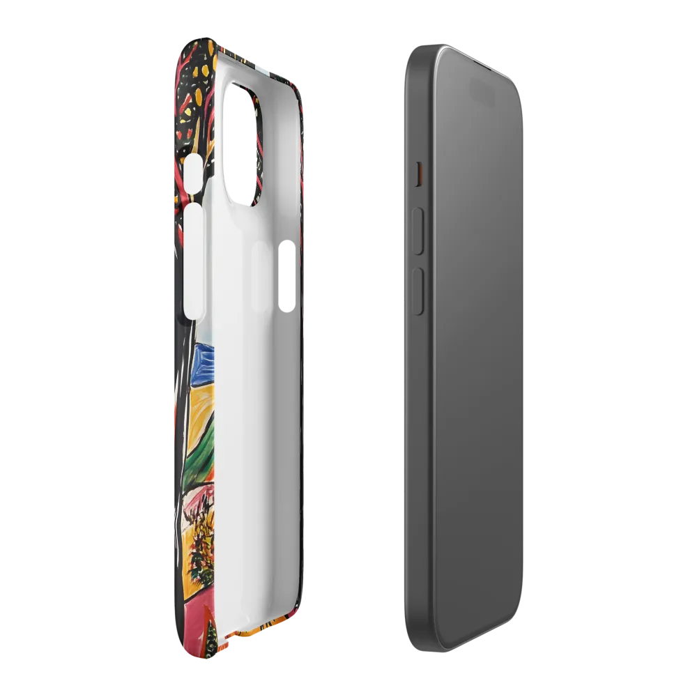 Vibrant Nature's Embrace | Phone Case |  15 | Snap Case | Matte