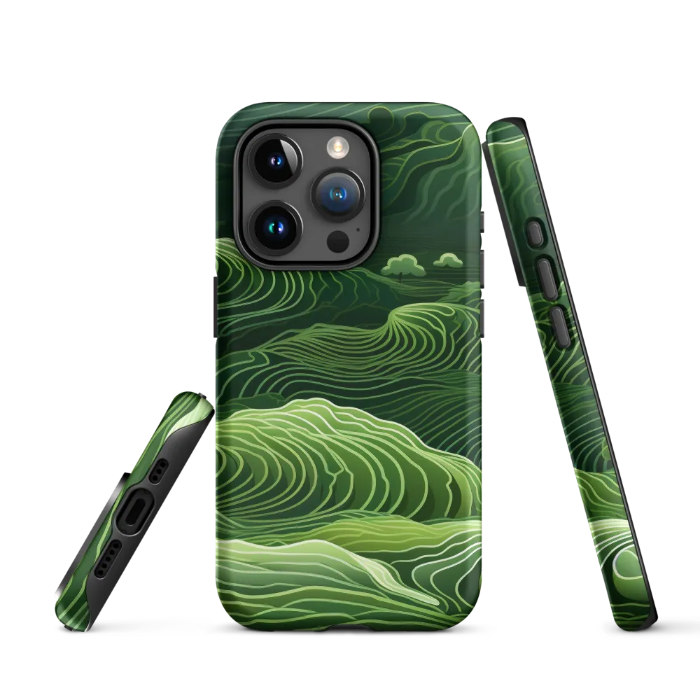 Whispers of Green Hills | Phone Case |  15 Pro | Tough Case | Matte