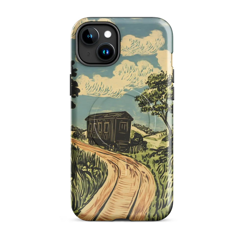 Nostalgia on the Rails | Phone Case |  15 Plus | MagSafe® Tough Case | Glossy
