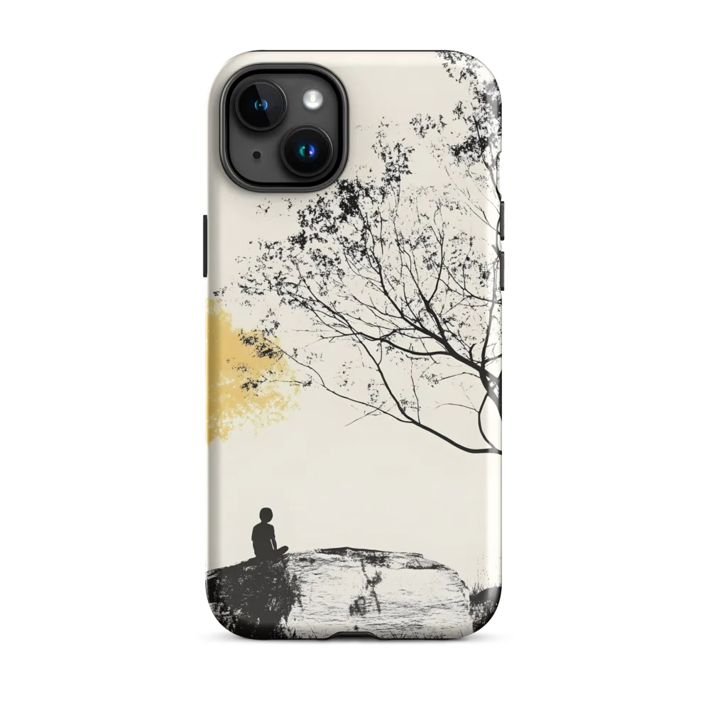 Whispers of Solitude | Phone Case |  15 Plus | Tough Case | Glossy