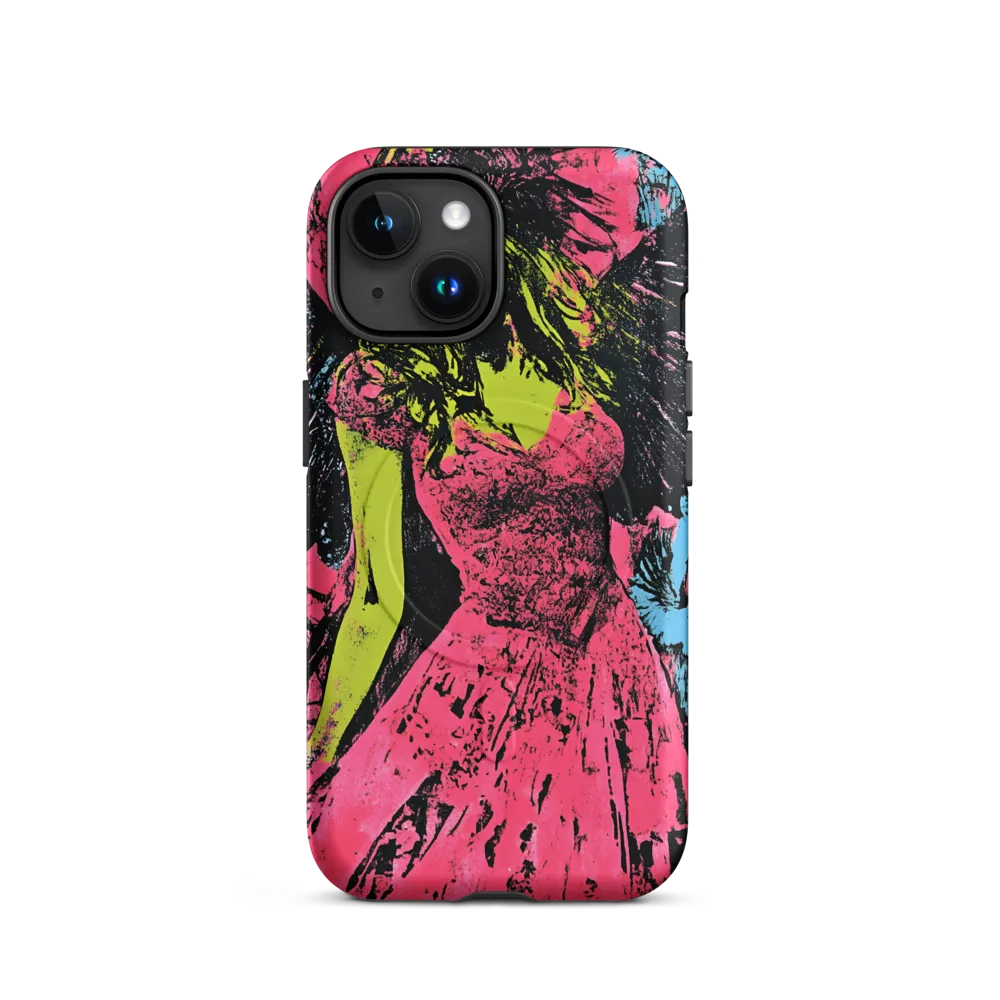 Mystical Angel in Neon Dreams