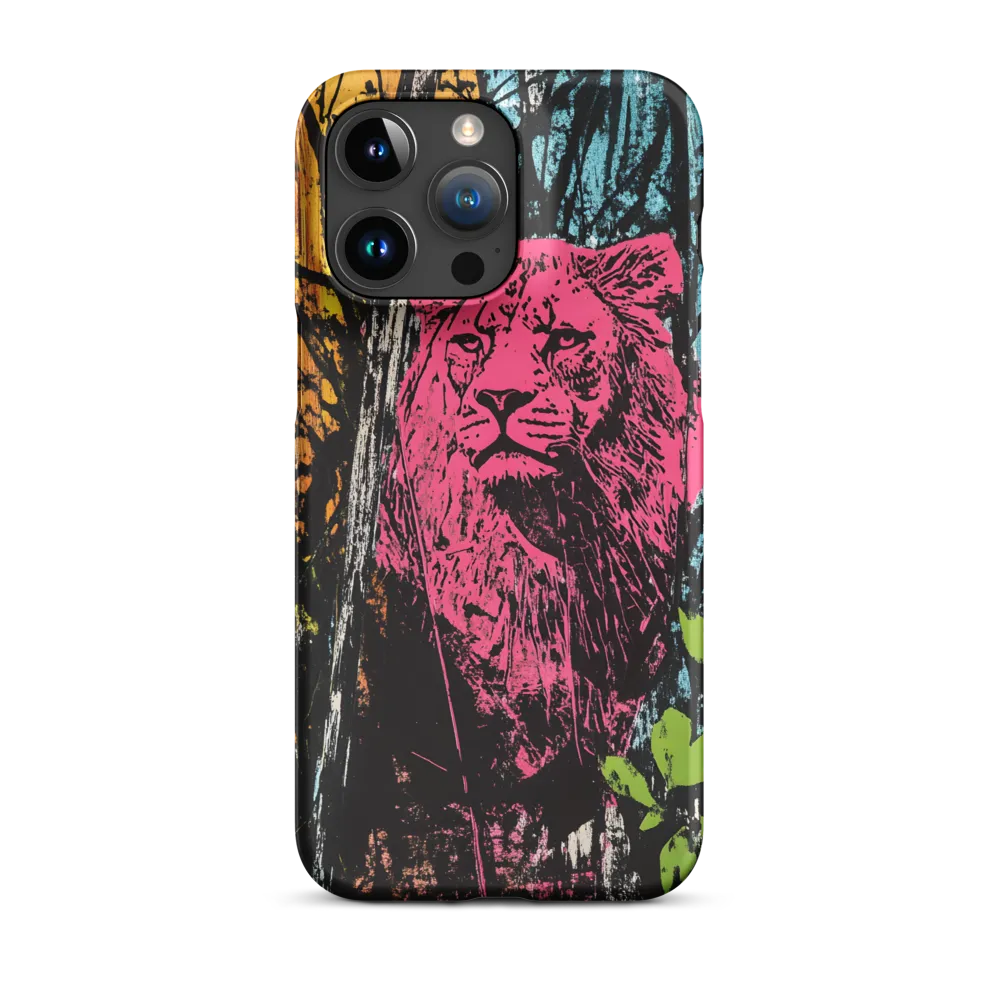 Fierce Vibrance: The Pink Lion