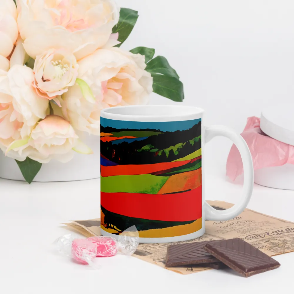 Vibrant Countryside | Mugs | Multiple Sizes & Colors