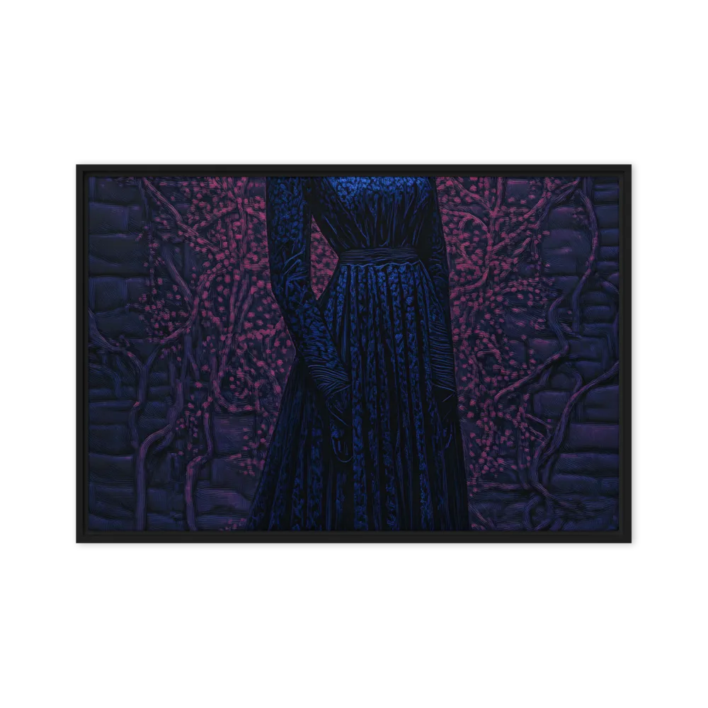 Veil of Enigma | Canvas with Black Frame | 20″×30″