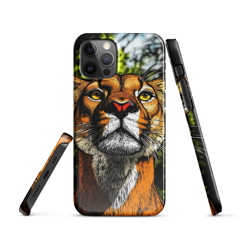 Regal Gaze: The Lioness in Focus
