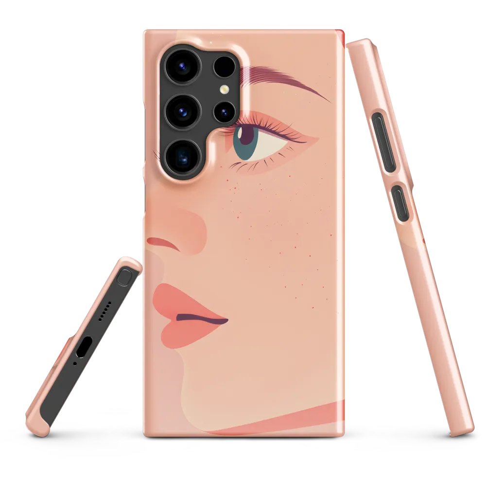 Serenity in Profile | Phone Case |  S24 Ultra | Snap Case | Glossy
