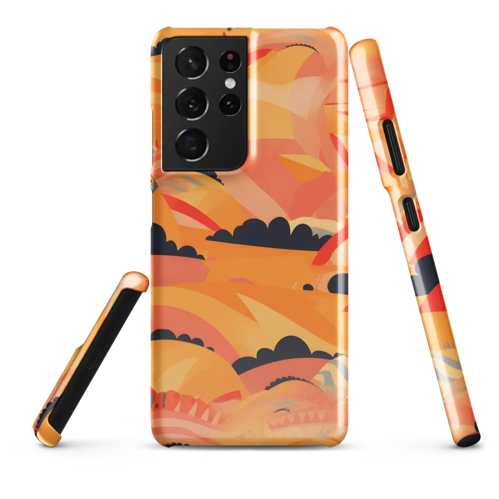 Whispers of the Abstract Horizon | Phone Case |  S21 Ultra | Snap Case | Glossy