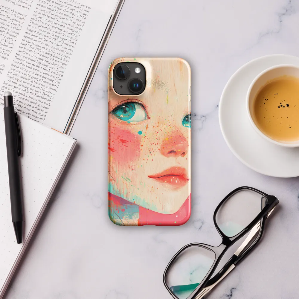 Whispers of Color | Phone Case |  15 Plus | Snap Case | Glossy