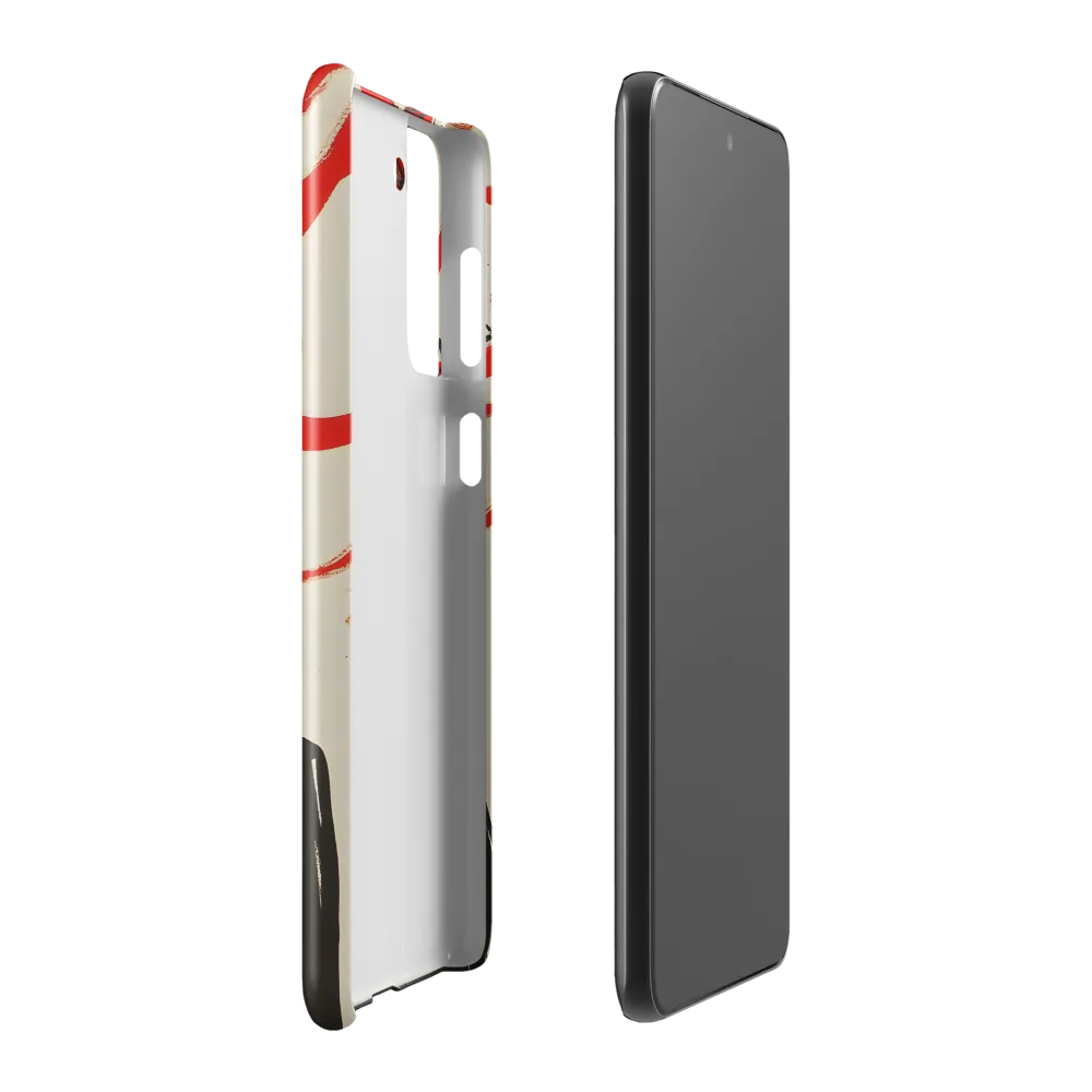 Dramatic Elegance in Red and Black