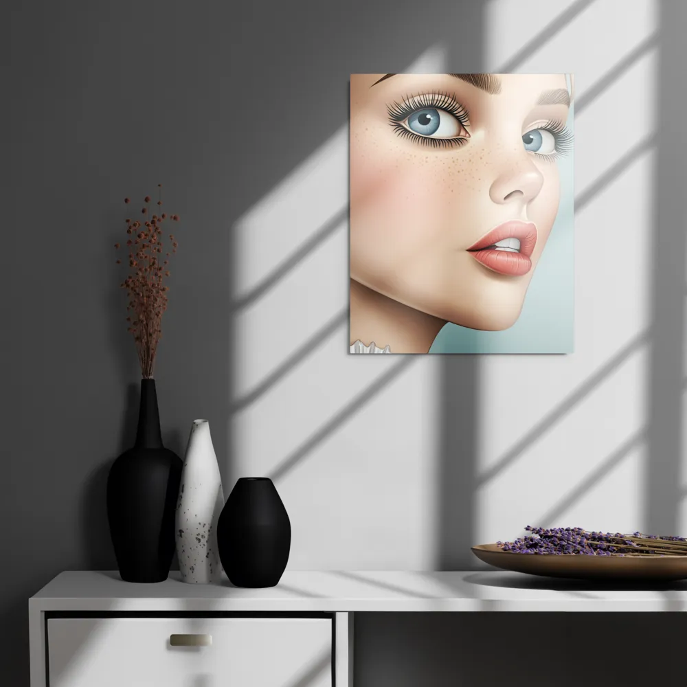 Intriguing Elegance | Metal Print | 16″×20″