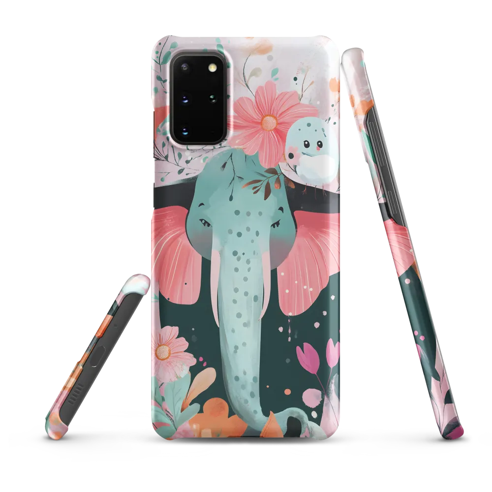 Whimsical Elephant in Bloom