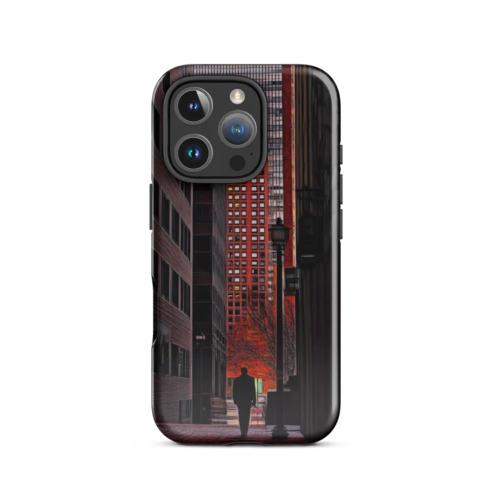 Solitude in the City | Phone Case |  16 Pro | Tough Case | Glossy