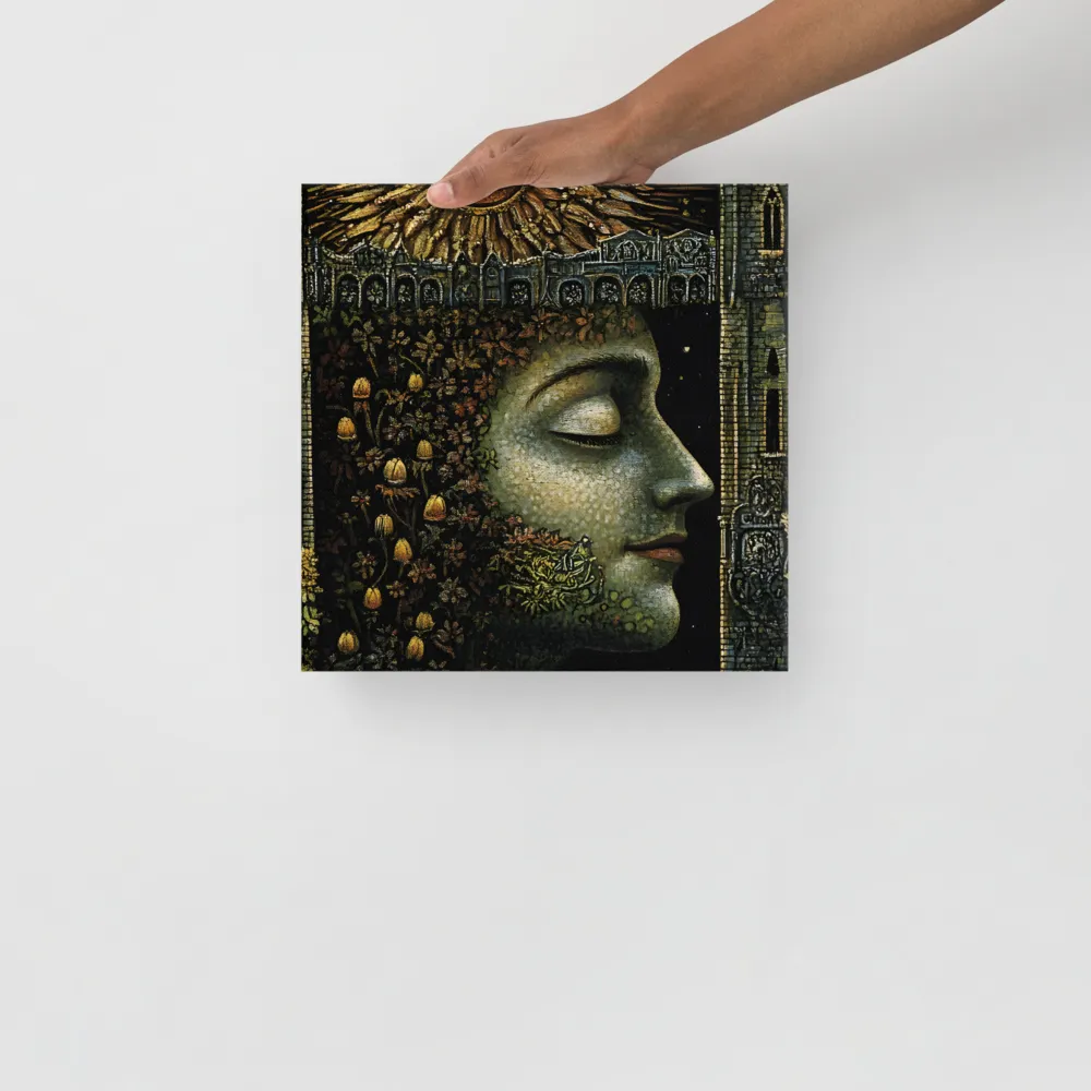 Nature’s Embrace: The Infinite Connection | Canvas | 12″×12″