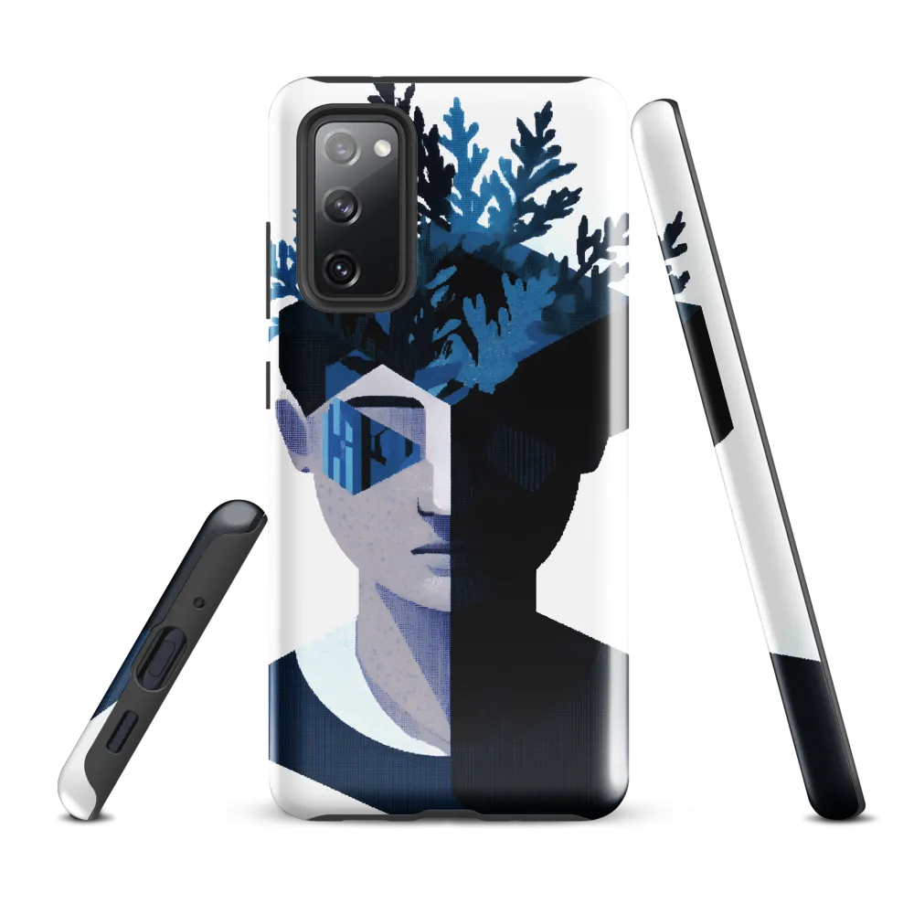 Nature's Reflection in a Surreal Portrait