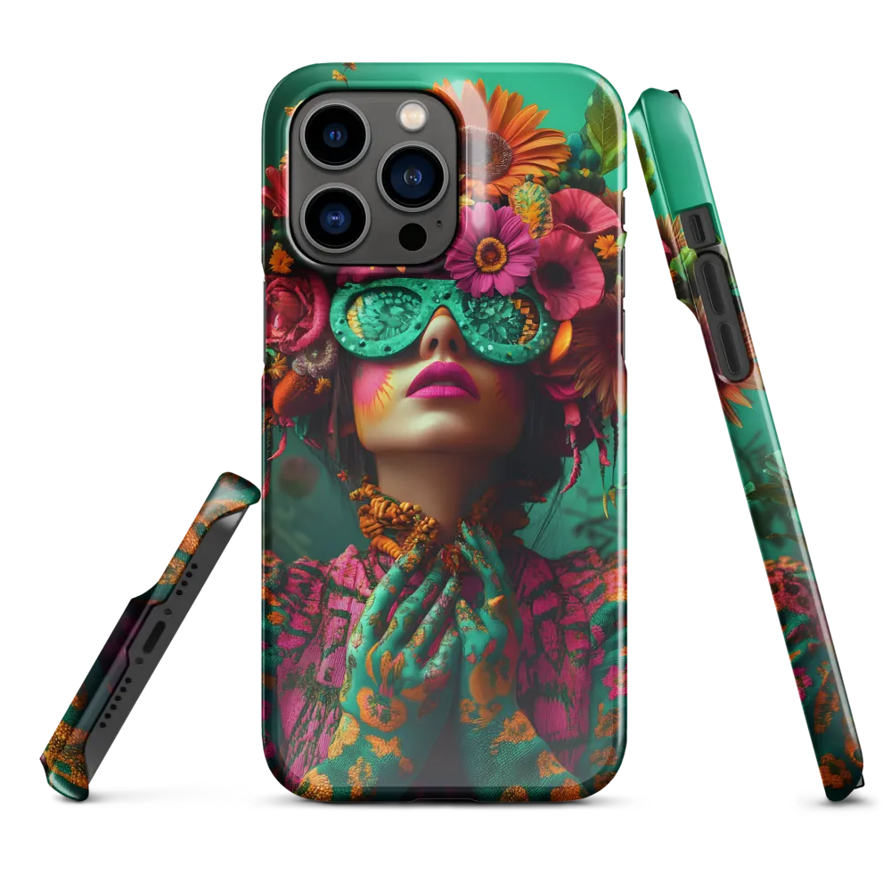 Floral Reverie | Phone Case |  14 Pro Max | Snap Case | Glossy