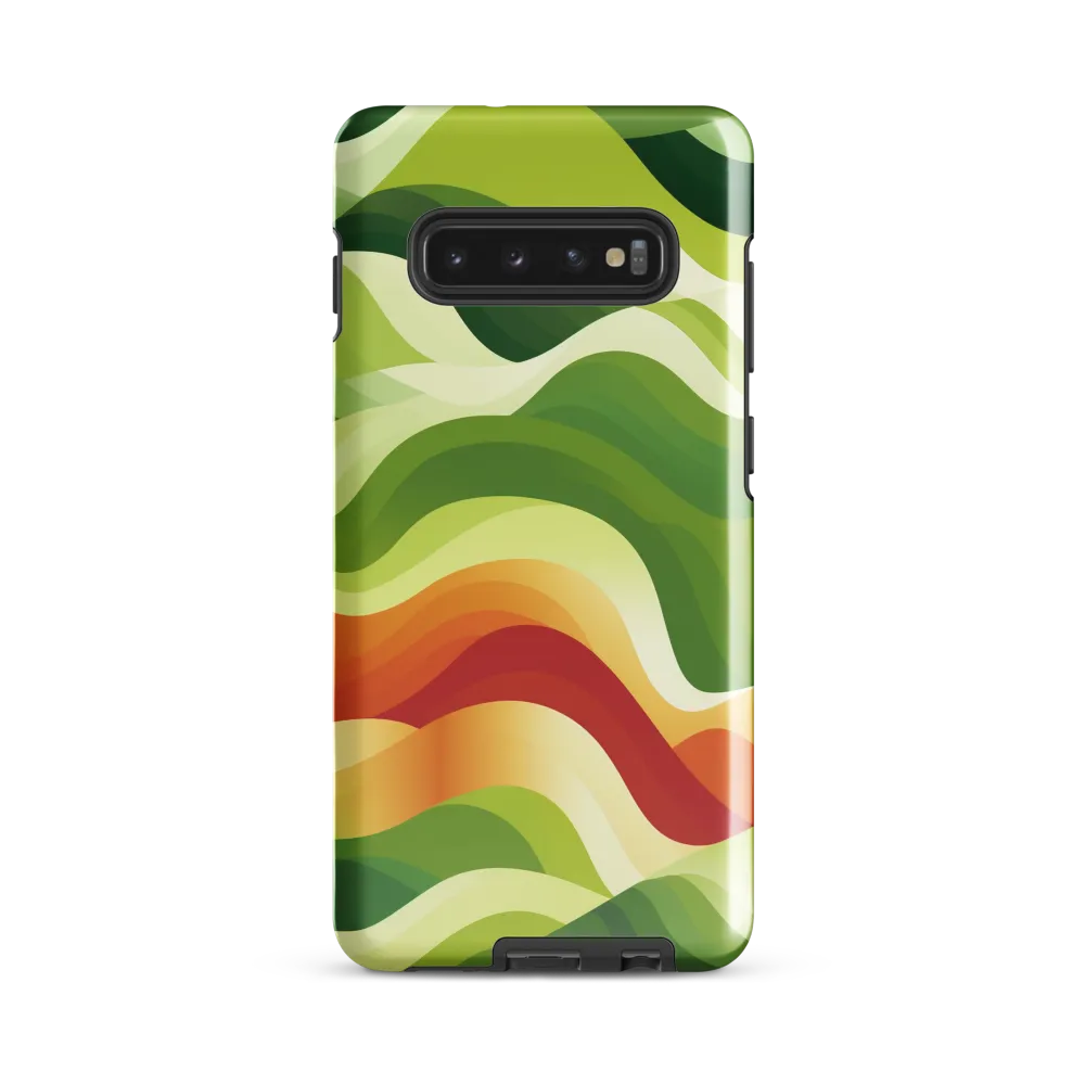 Waves of Nature | Phone Case |  S10 Plus | Tough Case | Glossy