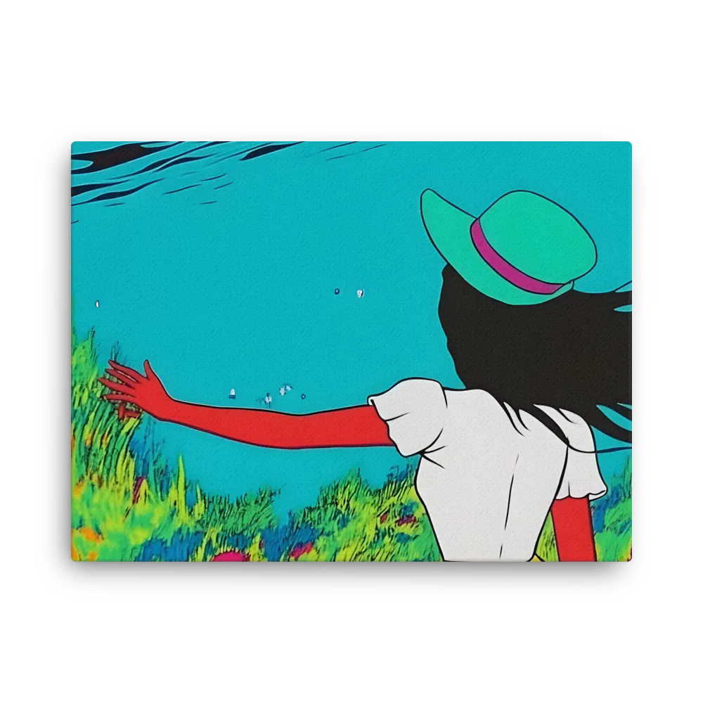 Whimsical Encounter | Thin Canvas | 18″×24″
