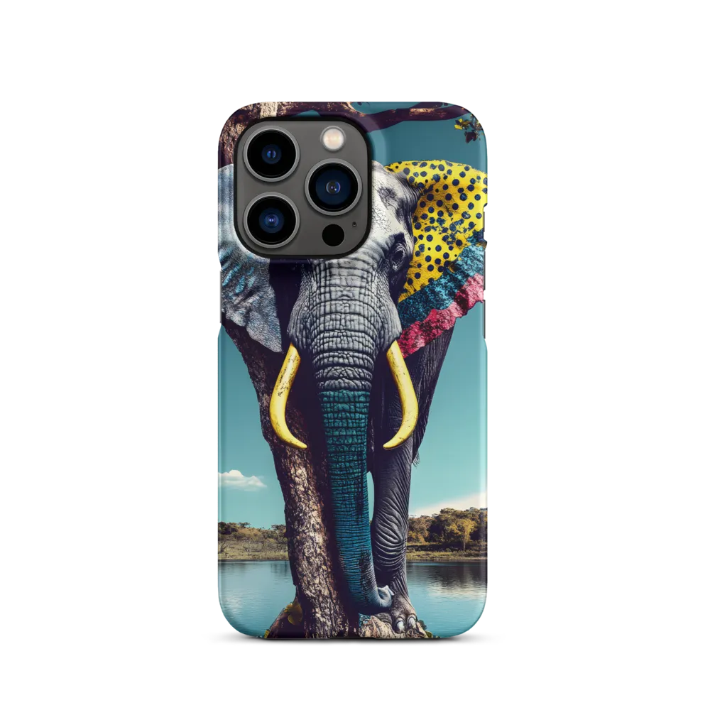 Playful Elegance: The Surreal Elephant