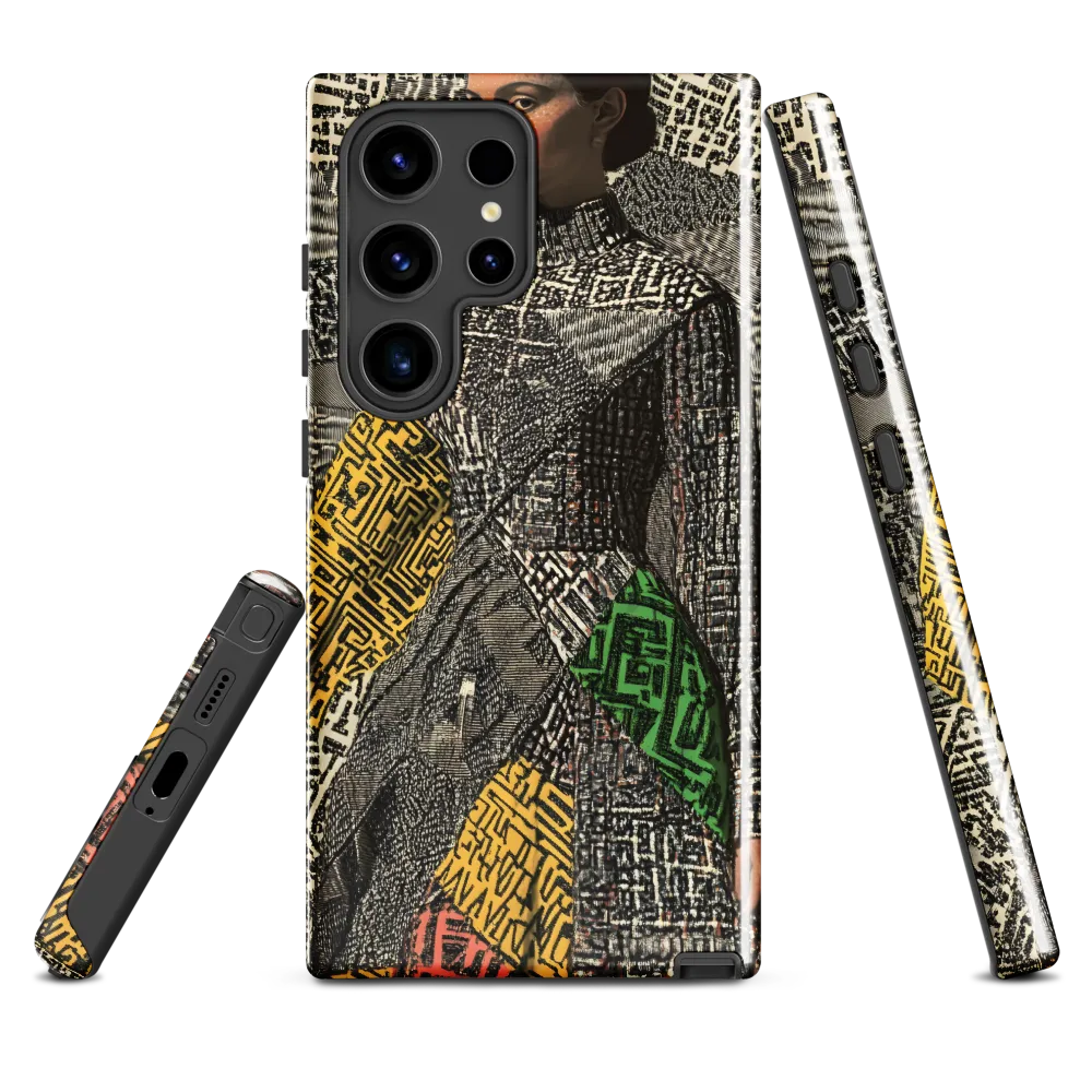 Dynamic Elegance: The Art of Fashion | Phone Case |  S24 Ultra | Tough Case | Glossy