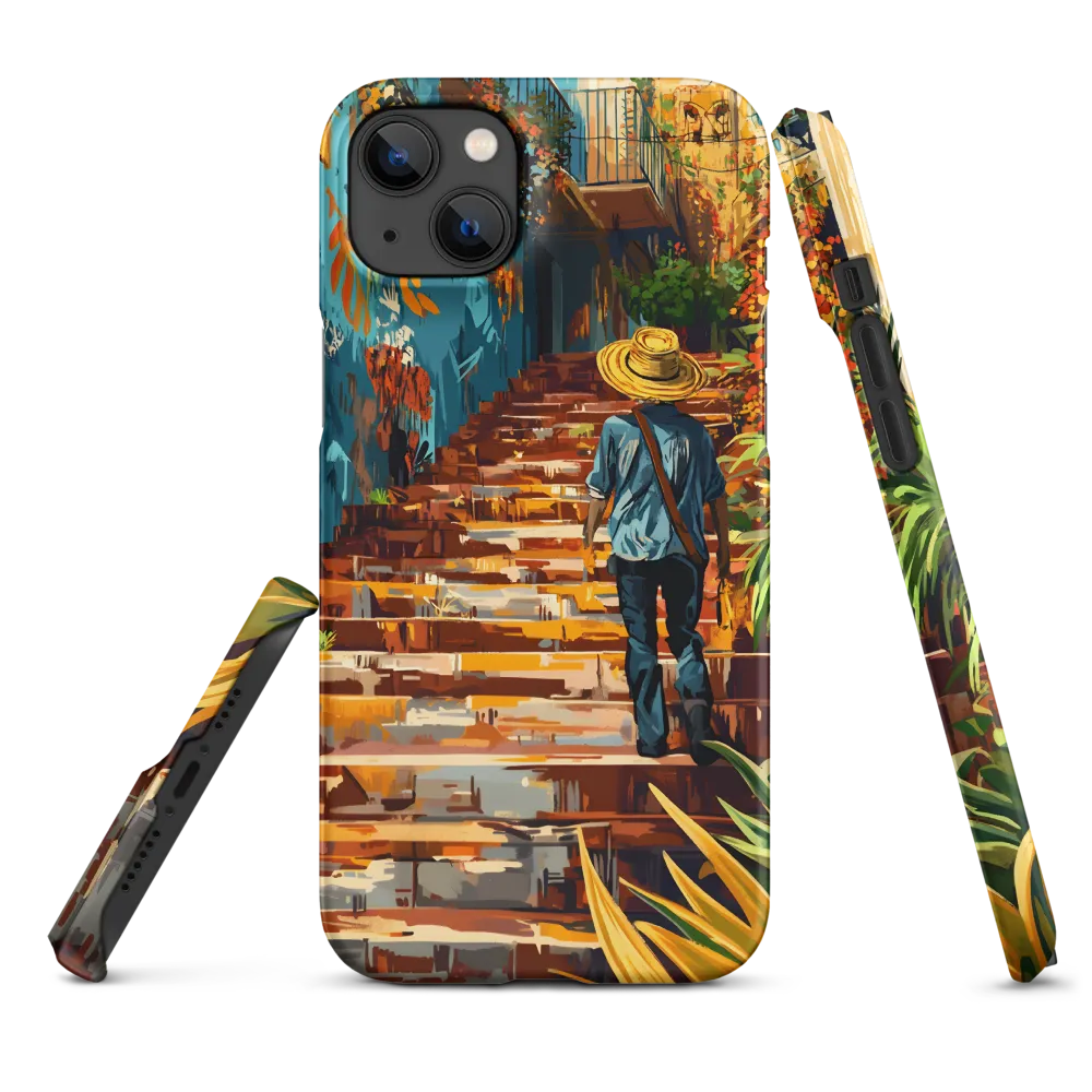 Steps to Adventure | Phone Case |  14 Plus | Snap Case | Matte
