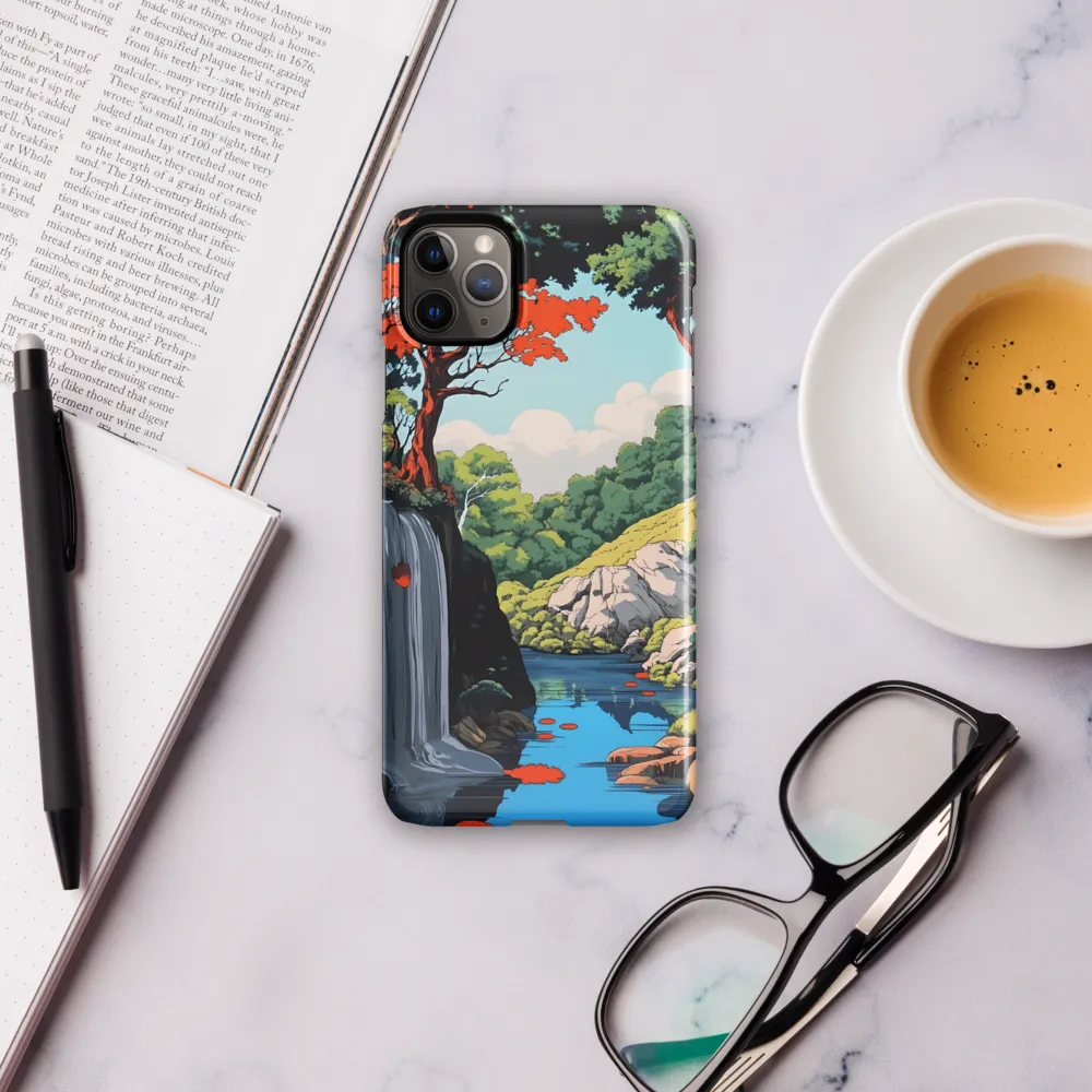 Elysian Cascade | Phone Case |  11 Pro Max | Snap Case | Glossy