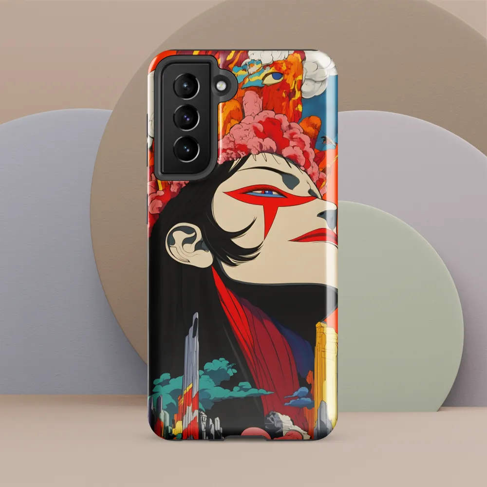 Eruption of Power | Phone Case |  S21 FE | Tough Case | Glossy