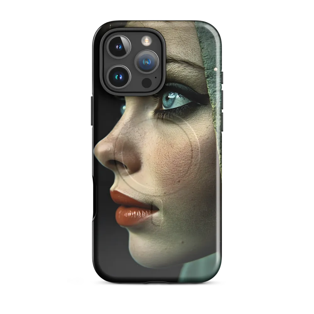 Gaze of Elegance | Phone Case |  16 Pro Max | MagSafe® Tough Case | Glossy