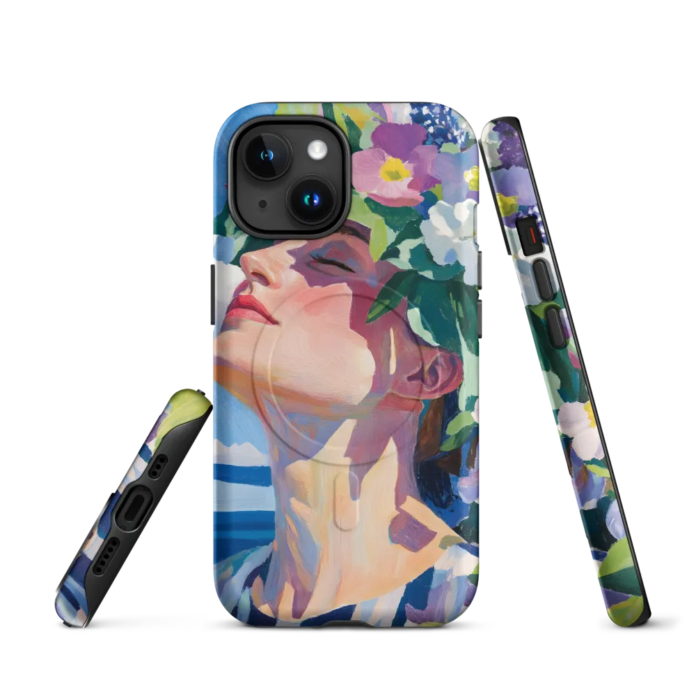 Blossom of Serenity | Phone Case |  15 | MagSafe® Tough Case | Matte