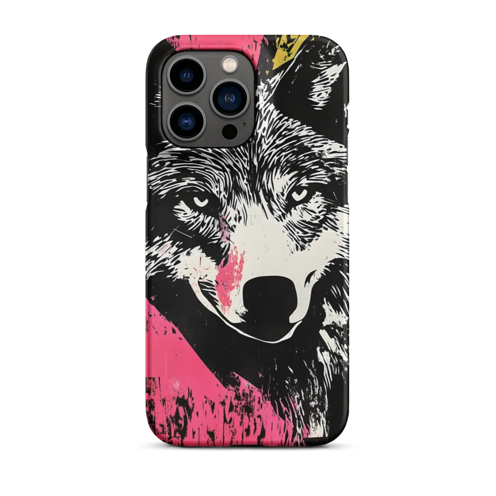 Intense Gaze of the Wolf