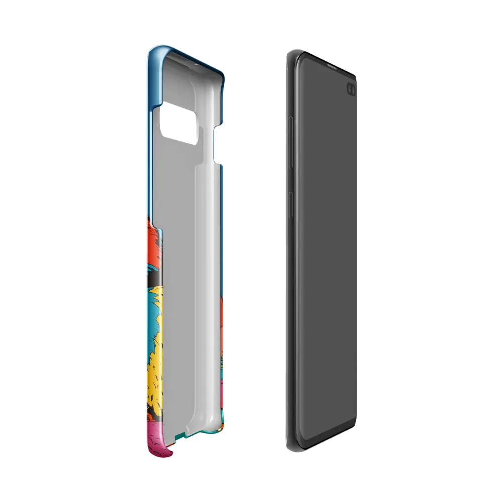 Whimsical Giant: A Playful Monster Encounter | Phone Case |  S10 | Snap Case | Glossy