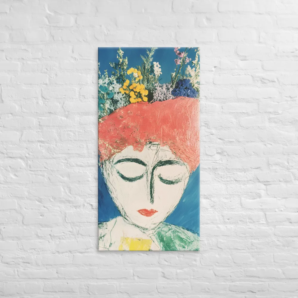 Serenity in Bloom | Canvas | 24″×48″