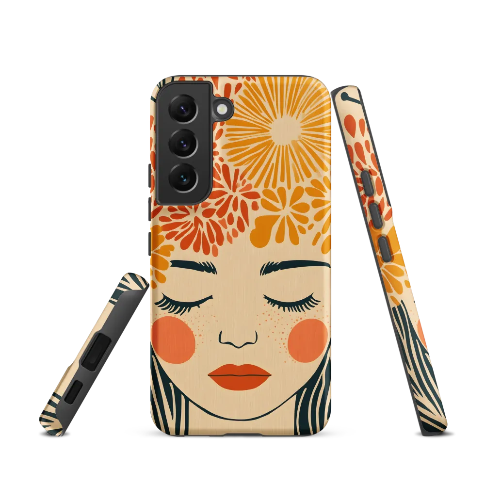 Serenity in Bloom | Phone Case |  S22 | Tough Case | Matte