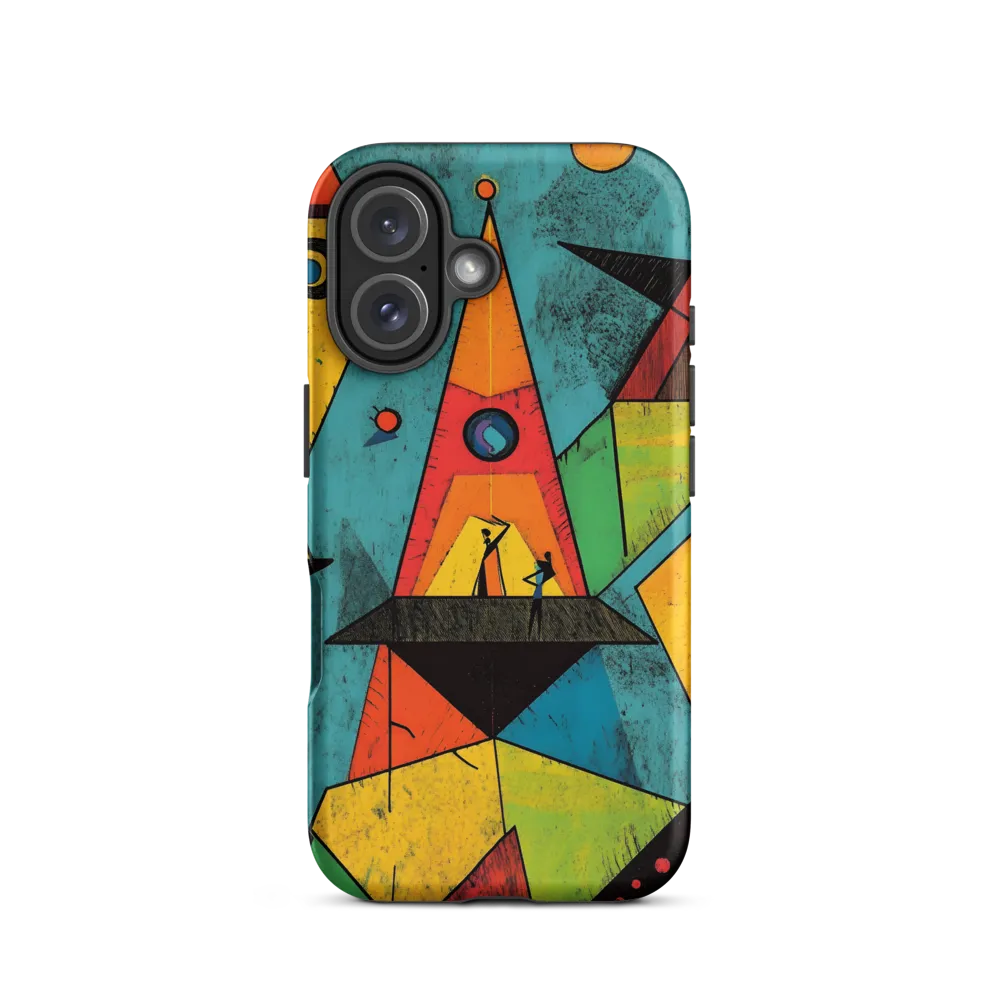 The Playful Encounter | Phone Case |  16 | Tough Case | Matte