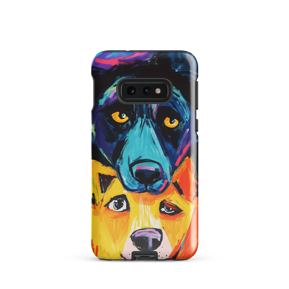 Vibrant Companions: An Expression of Canine Spirit