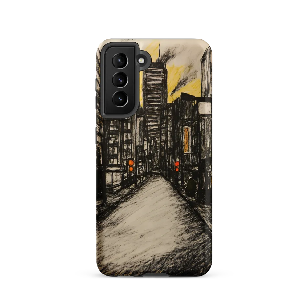Cityscape of Solitude | Phone Case |  S21 | Tough Case | Matte