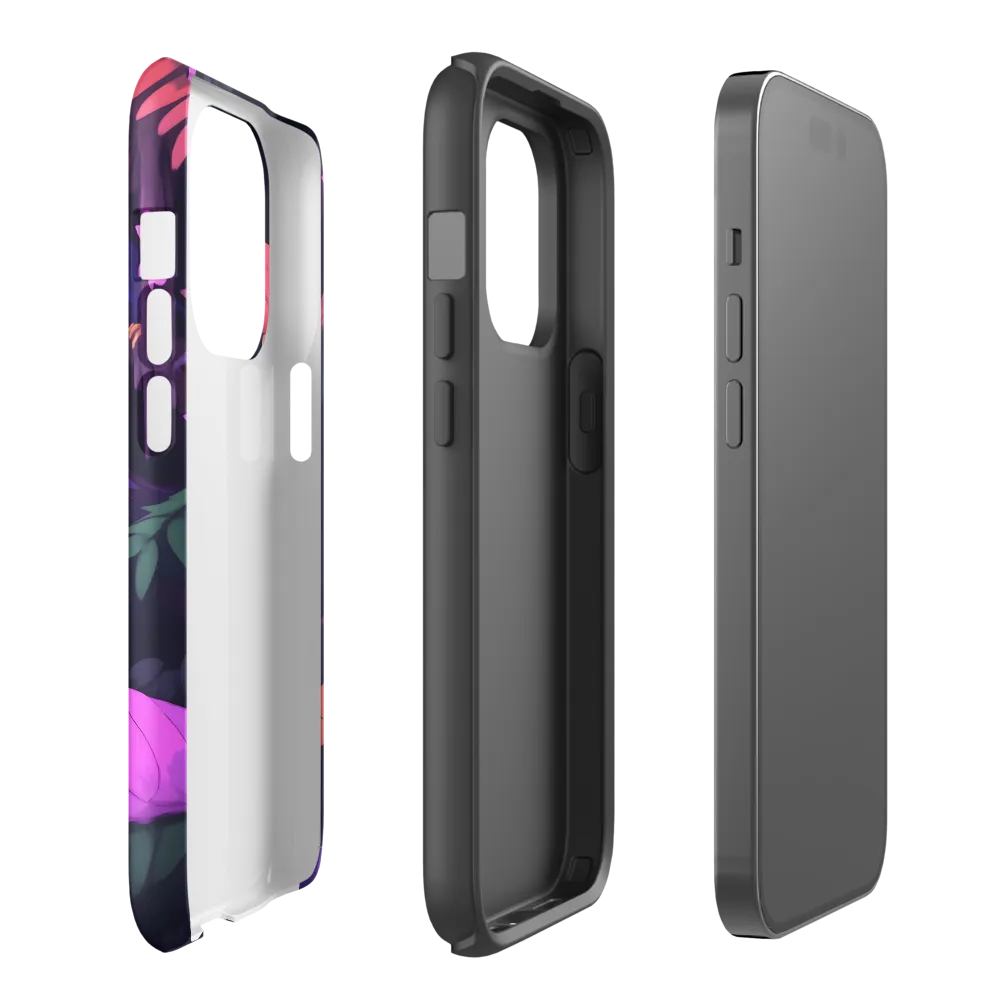 Tropical Parrot Playground | Phone Case |  14 Pro | Tough Case | Matte