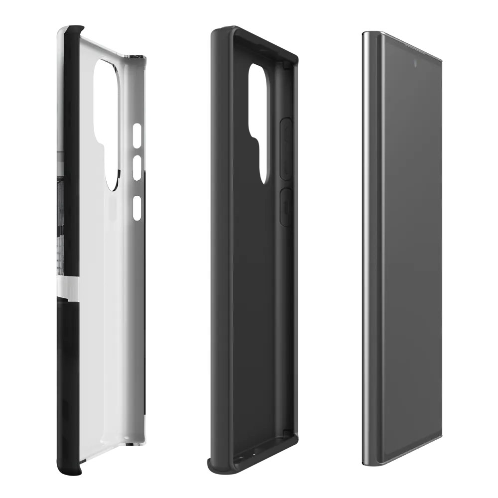 Urban Void: A Minimalist Exploration | Phone Case |  S22 Ultra | Tough Case | Matte