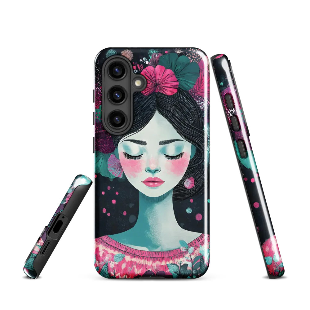 Embrace of Floral Serenity