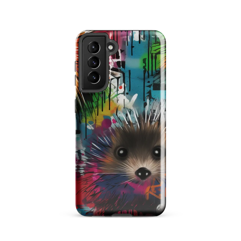 Whimsical Hedgehogs in a Kaleidoscopic Wonderland