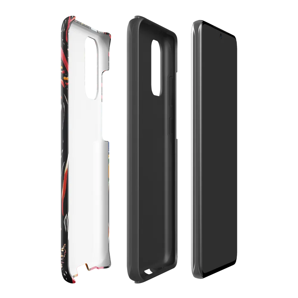 Vibrant Nature's Embrace | Phone Case |  S20 Plus | Tough Case | Glossy